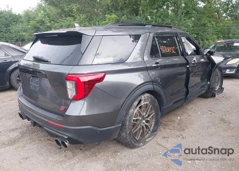 2020 Ford Explorer St из США, поврежденный, VIN 1FM5K8GC8LGB95318